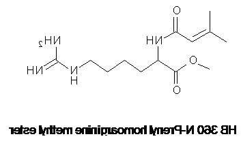 N-prenyl homoarginine methyl ester