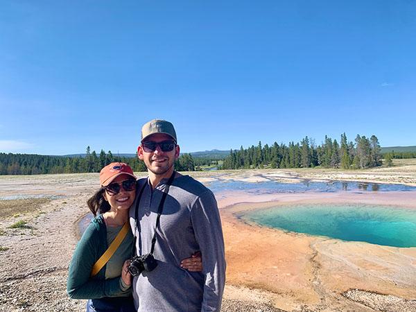 Dr. Kenan Ashouri and Dr. Annie Lopez-Ashouri on vacation